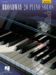 Broadway: 20 Piano Solos piano sheet music cover